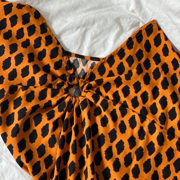 Vero Moda LOA Calf Print Dress - Picture 5 of 5